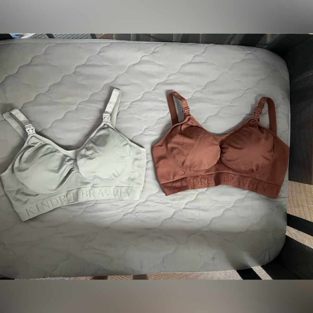 Kindred Bravely NWOT nursing & pumping bras size large busty